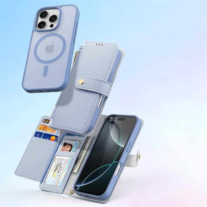Produktbild Dux Ducis Lawa Series MagSafe Kunstleder Bookcover Hülle (Apple iPhone 16 Pro)