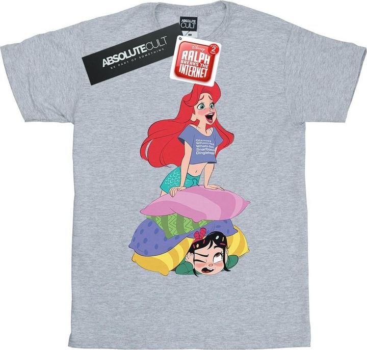 Disney Wreck It Ralph Ariel And Vanellope TShirt (3XL)