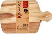Image du produit Kinvara planche à découper en bois avec bord blanc 40c