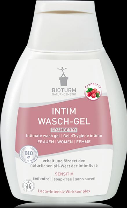 Image du produit Bioturm Gel nettoyant intime Cranberry (250 ml, Gel intime)