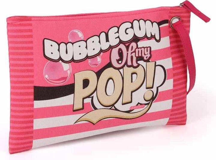 Actual product image Oh My Pop! Sunny Toiletry Bag Bubblegum
