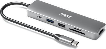 Actual product image Port Designs 900162 (USB-C, 4 Ports)