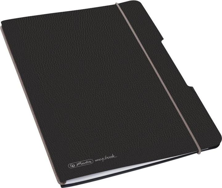 Produktbild Herlitz Notizheft my.book flex A5, Dot, Lederoptik (A5, Kariert, Weicher Einband)