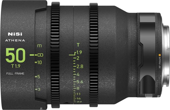 Image du produit Nisi ATHENA Prime 50mm T1.9 Canon RF Mount (Nouveauté) (Plein format)