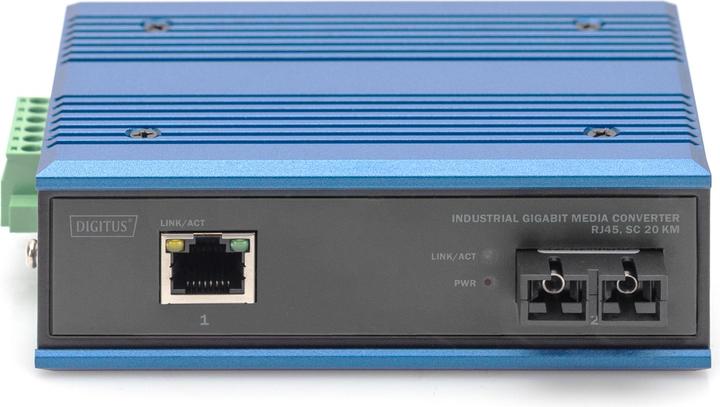 Produktbild Digitus Industrieller Gigabit Medienkonverter RJ45, SC 20 km