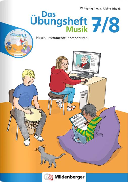Image du produit Das Übungsheft Musik 7/8 (Allemand, Sabine Schaal, Garçon Wolfgang, 2023)