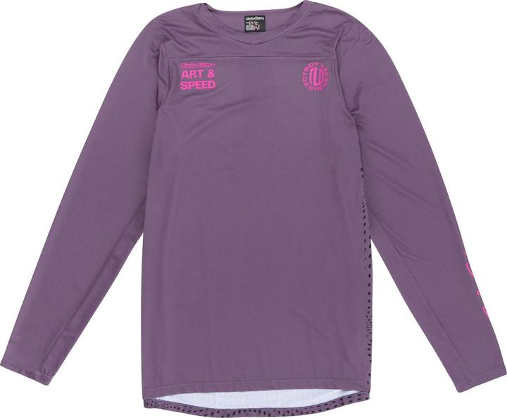 Troy Lee Designs Skyline LS Jersey, Radioscape, deep purple, XL (XL)