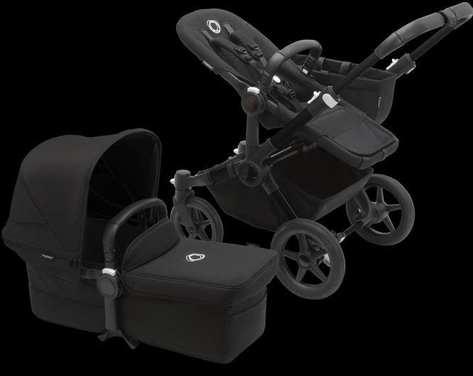 Produktbild Bugaboo Donkey 5 Mono, Schwarz/Schwarz/Schwarz