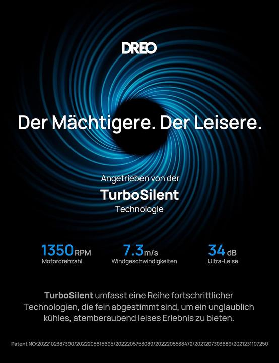 Produktbild Dreo Smarter Turmventilator - Cruiser Pro T2S (48 dB)