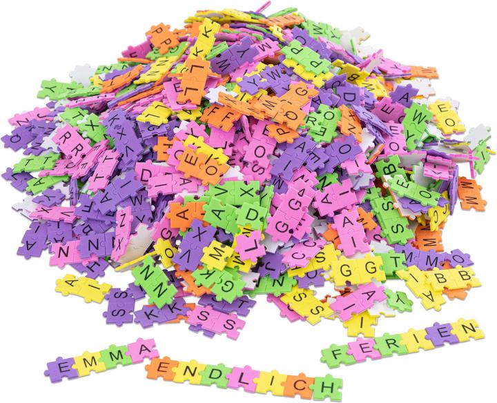 Produktbild Playbox Puzzle-Moosgummi-Buchstaben (2000 Teile)