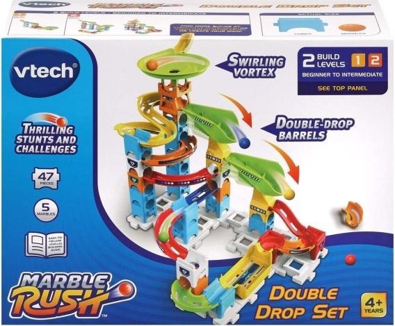 Produktbild VTech Marble Rush Double Drop Set, 47 Pcs