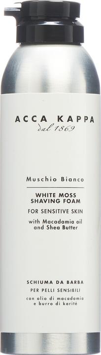 Immagine prodotto Acca Kappa Schiuma da barba Muschio Bianco (200 ml, Schiuma da barba)