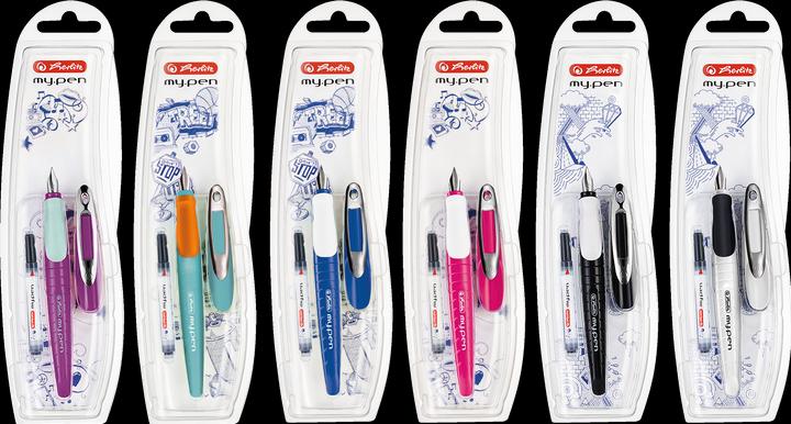 Actual product image Herlitz MY PEN M RK FOUNTAIN PEN - 10999712 (Multicoloured, 1 x)
