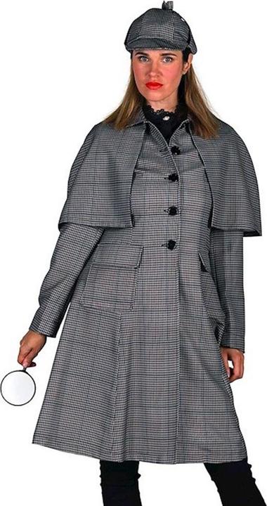 Produktbild Thetru Damen Sherlock Holmes Mantel und Hut (M)