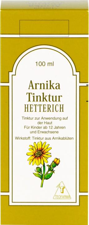 Produktbild Hettich Arnikatinktur Hetterich, 100 ml Lösung (1 x, 100 ml)