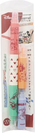 Image du produit Disney Marqueur Mickey & Friends And Barrel Set (13 mm, 4 x)