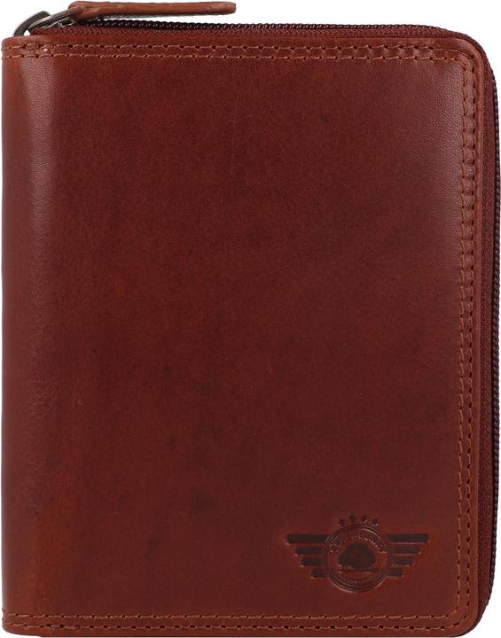 Greenburry Vintage Geldbörse RFID Schutz Leder 12.5 cm