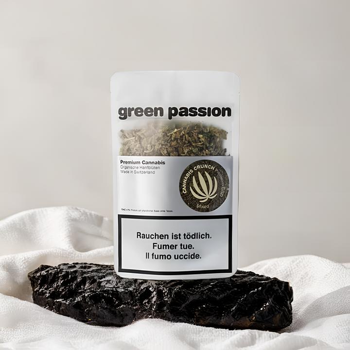 Immagine prodotto Green Passion Cannabis Crunch (200 g, Interno)