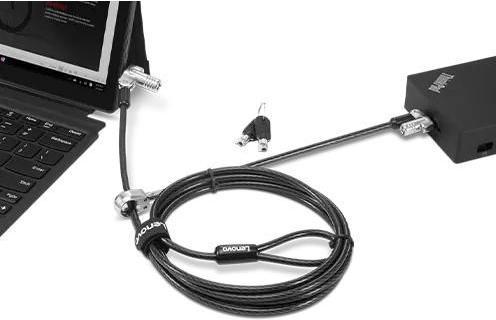 Actual product image Lenovo Kensington NanoSaver Twin Head Nano/MS 2.0 MasterKey