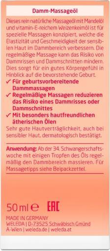 Produktbild Weleda Damm-Massageöl