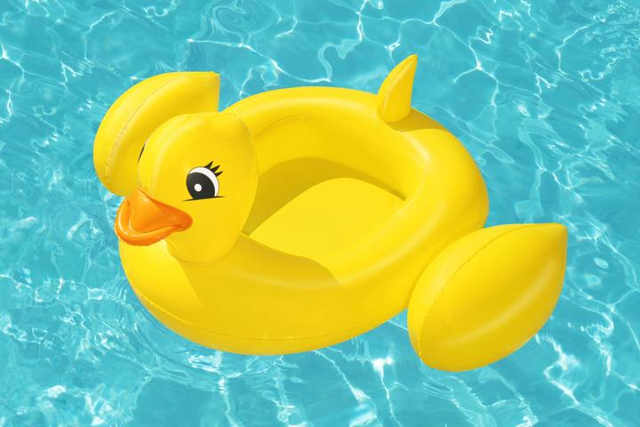 Actual product image Bestway 34151 Float for babies yellow children boat