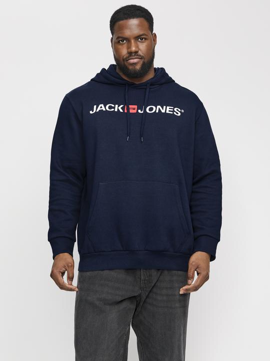 Produktbild Jack & Jones Plus Logo Kapuzenpullover Kapuzenpullover (4XL)