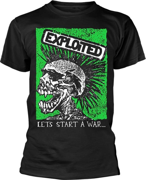 Image du produit The Exploited Let's Start A War (Skull) (L)