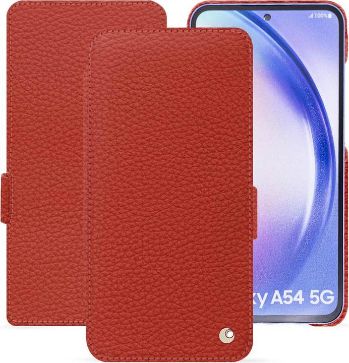 Actual product image Noreve Horizontal leather flap shell (Samsung Galaxy A54 5G)
