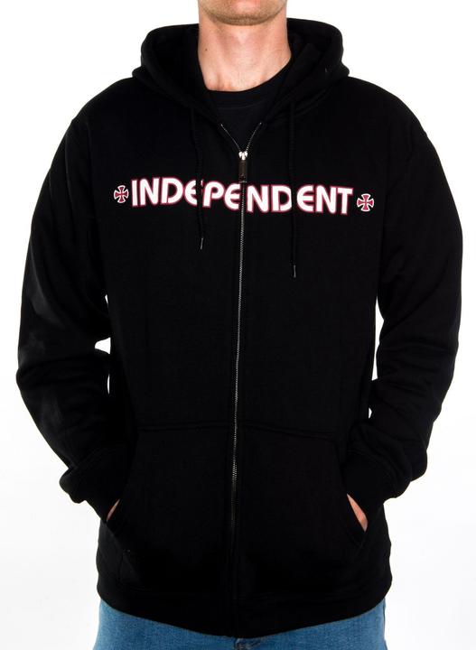 Independent Bar Cross Youth Zip Hoody (M)