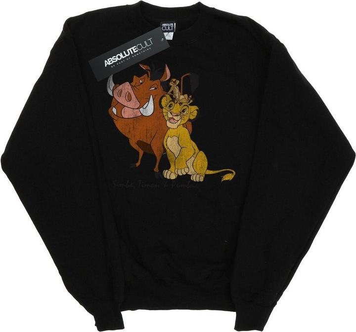Disney The Lion King Classic Simba Timon And Pumbaa Sweatshirt Mädchen