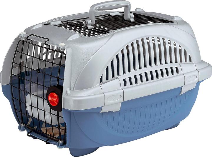 Ferplast Scatola di trasporto Atlas Deluxe aperta (Gatto, Cane, Lavabile)