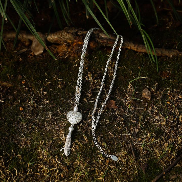 Immagine prodotto Andreani Collana con ciondolo a cuore con perle d'acqua dolce (Metallo)