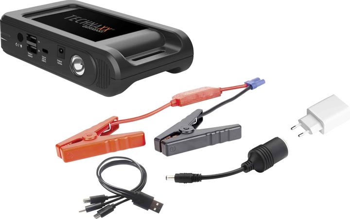 Image du produit Technaxx JUMP STARTER POWERBANK TX-218 (12000 mAh, 100 W, 39.60 Wh)