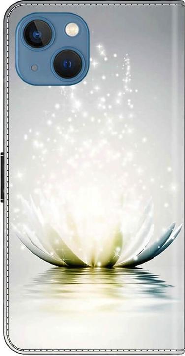 Produktbild Cover-Discount iPhone 15 Plus - 3D-Effekt Hülle Etui Lotusblüte (Apple iPhone 15 Plus)