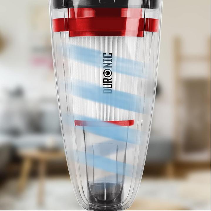 Productafbeelding Duronic Beutelloser Hand- und StielstaubsaugerVC8 BK