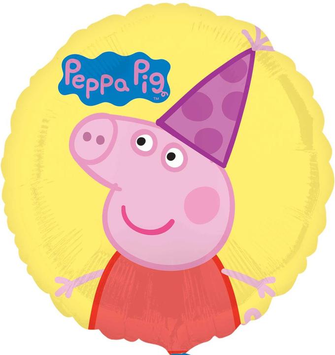 Amscan Ballon Peppa Pig Gelb (5 x)
