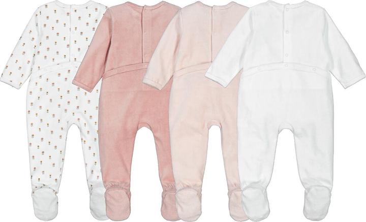 Produktbild La Redoute Collections 4er-Pack Strampler