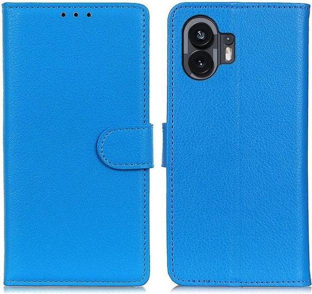 Produktbild MU Classic Litchi Leder Bookcover Series (Nothing Phone (2))