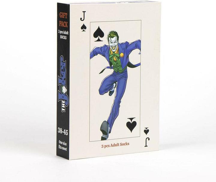 Immagine prodotto Batman CERDÁ LIFE'S LITTLE MOMENTS Confezione Calcetines 3 Piezas Joker Socks, Multicolore, 38-45 (confezione da 3, 38 - 45)