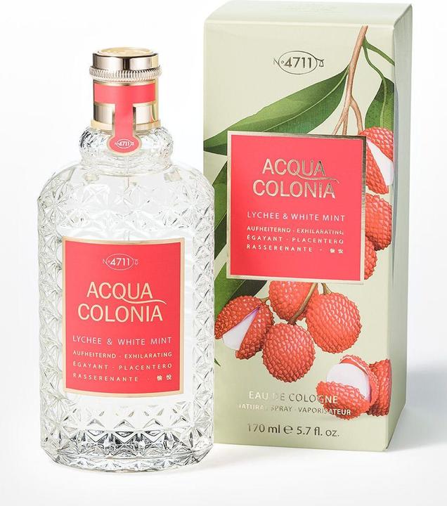 Acqua Colonia 4711 Acqua Colonia Lychee & White Mint Eau de Cologne 170 ml (Eau de cologne, 170 ml)