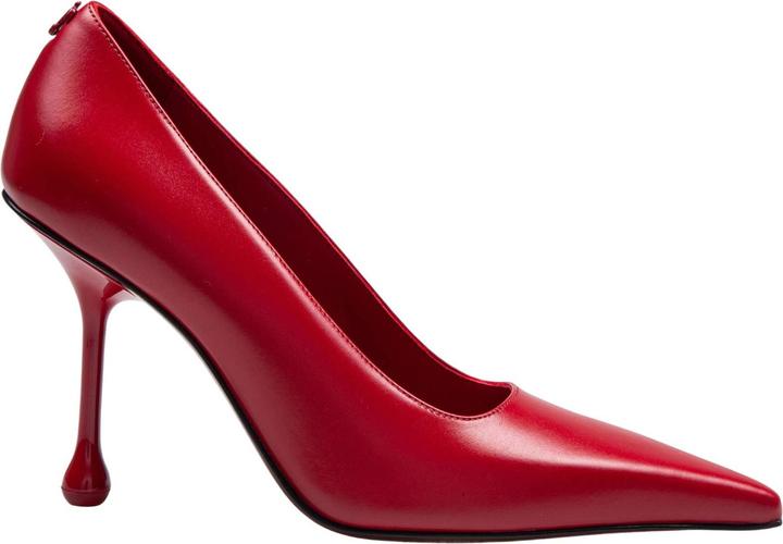 Actual product image Jimmy Choo ruby red leather décolleté (36)