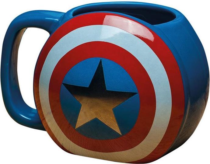 Image du produit Paladone Products Marvel mug Bouclier de Captain America (300 ml, 1 x)