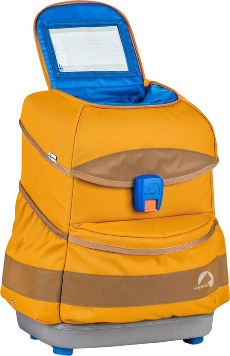 Produktbild finkid BUDDY CLASSIC 4tlg. Schulranzenset golden yellow/cinnamon (20 l)