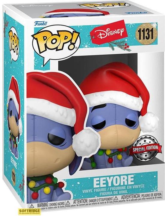 Actual product image Funko POP! Disney Holiday 2021 Eeyore w/ Lights (1131) EXM