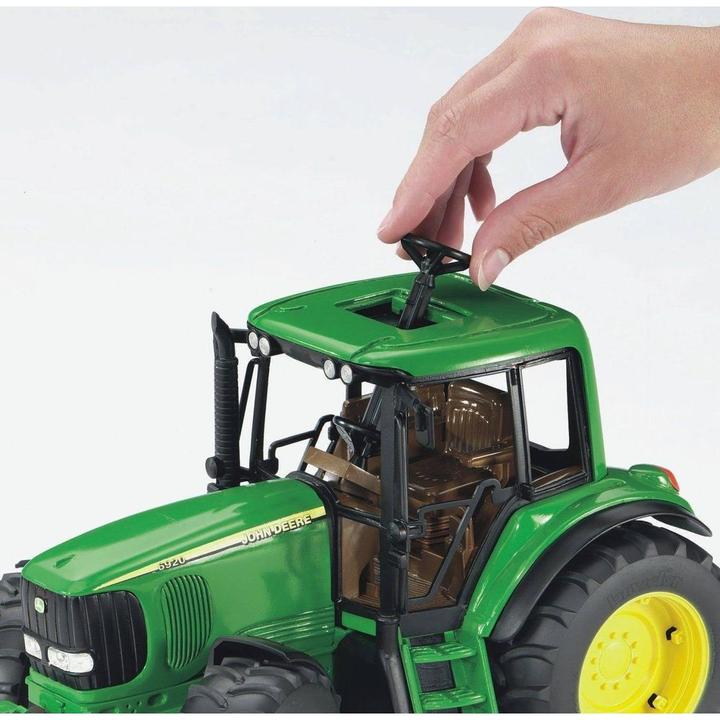 Actual product image Bruder John Deere 6920 with front loader