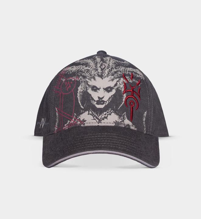 Actual product image Difuzed Diablo IV - Lilith Sister Of Mercy Men's Adjustable Cap (One size)