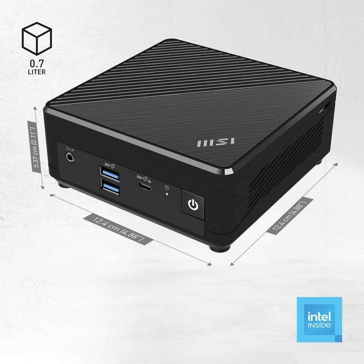 Actual product image MSI Cubi N ADL-006DE (Intel N200, 4 GB, 128 GB, Intel UHD Graphics)