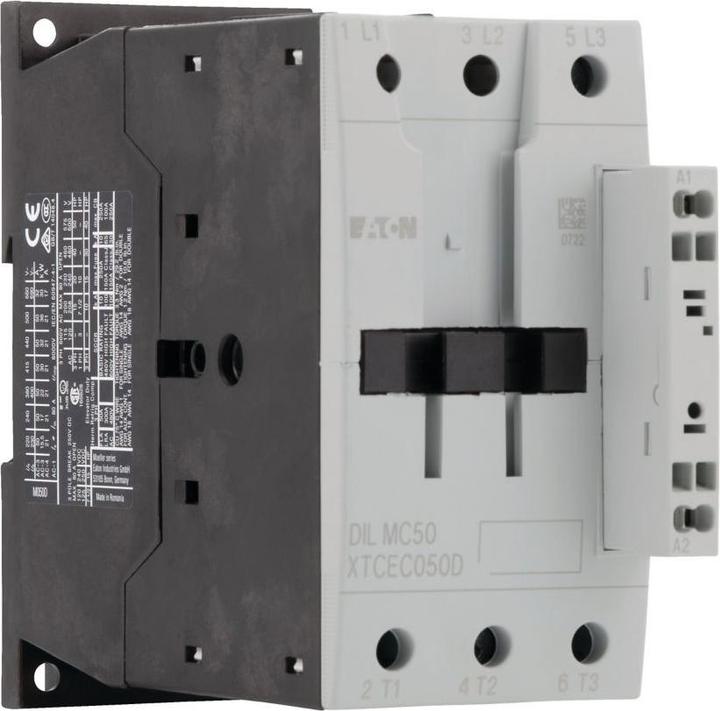 Image du produit Eaton Contacteur de puissance 22kW/400V DC DILMC50 RDC24
