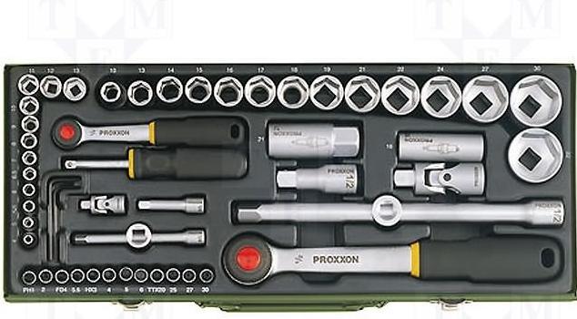 Immagine prodotto Proxxon Set completo di chiavi a bussola (12,5 mm)
