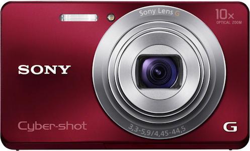 Productafbeelding Sony DSC-W690, 16 MP, 10x WW-zoom, HD-films, rood